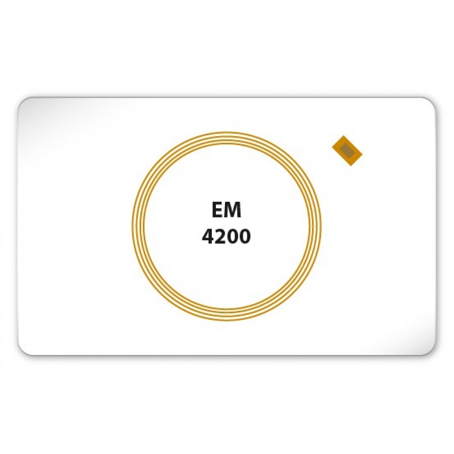 125KHz EM4200 RFID Blank Cards Pack of 100