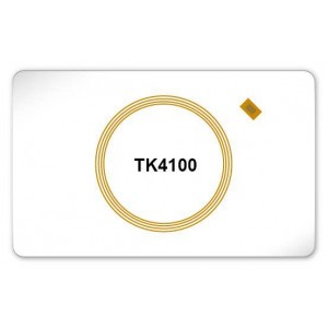 125KHz TK4100 RFID Blank Cards Pack of 100