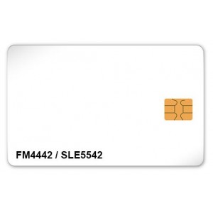 ISO7816 CR80 FM4442 Blank Cards Pack of 100
