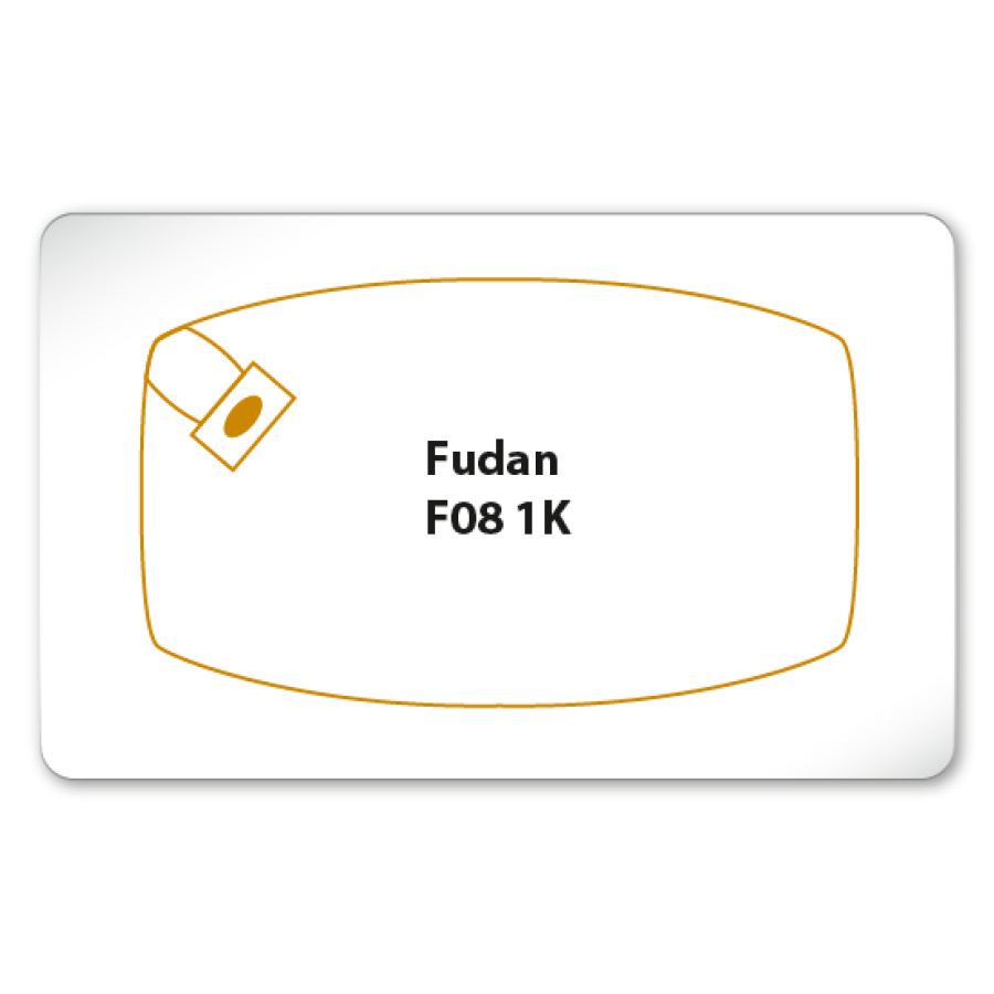 13.56MHz Fudan 1K RFID Blank Cards Pack of 100