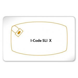 13.56MHz I CODE SLI X RFID Blank Cards Pack of 100