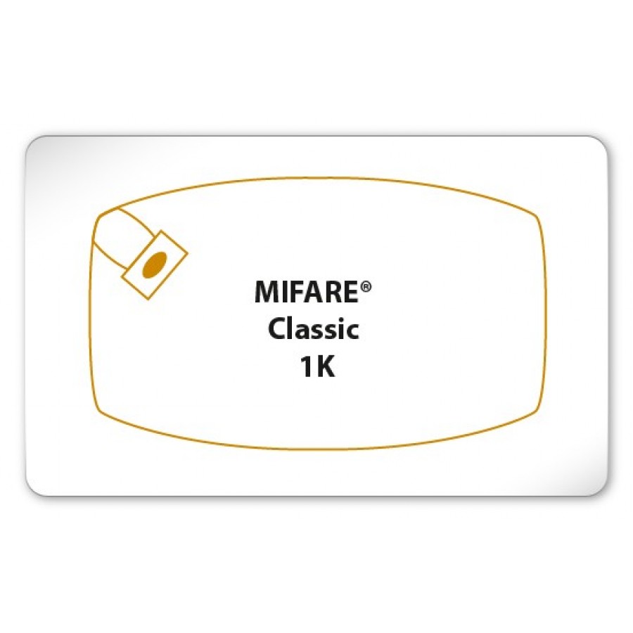 13.56MHz NXP Mifare 1K RFID Blank Cards Pack of 100
