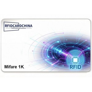 Preprinted CR80 13.56MHz NXP Mifare Classic 1K RFID Cards Pack of 100