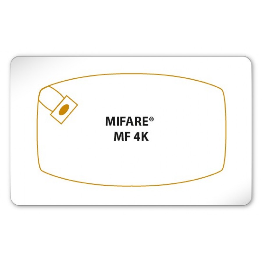 13.56MHz NXP Mifare Classic 4K RFID Blank Cards Pack of 100