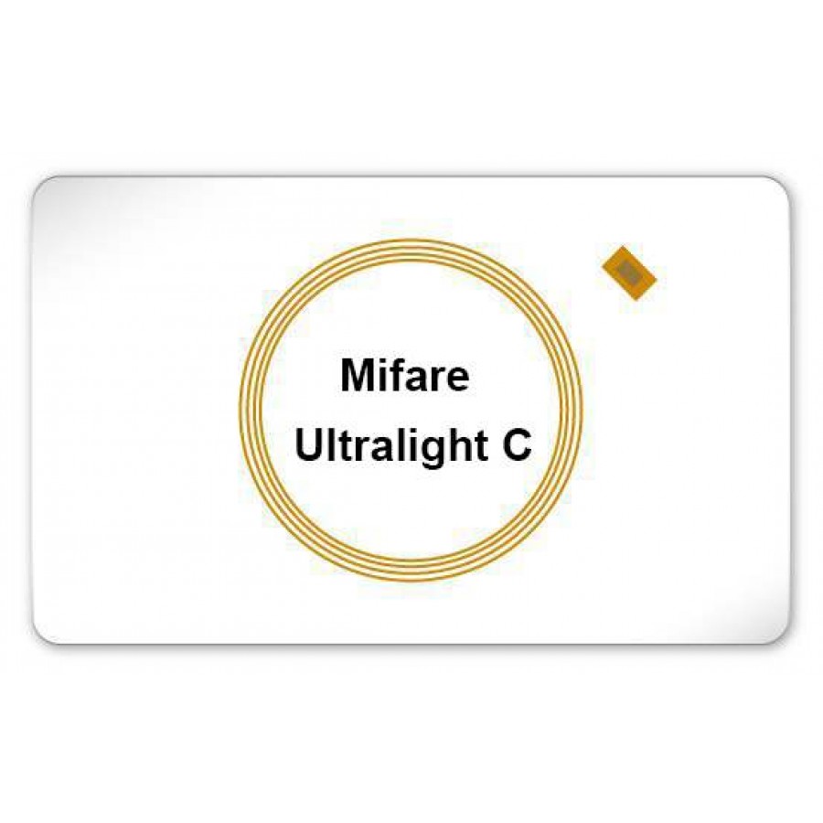 13.56MHz NXP Mifare Ultralight C RFID Blank Cards Pack of 100